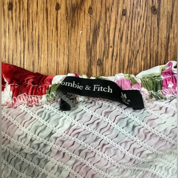 Asymmetrical One-Shoulder Ruffle Top and Smocked Midi Skirt two piece Set - Picture 6 of 8